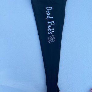 3 for $20. Dead Bob's St Petersburg Florida Restaurant Black Leggings  Size XS.